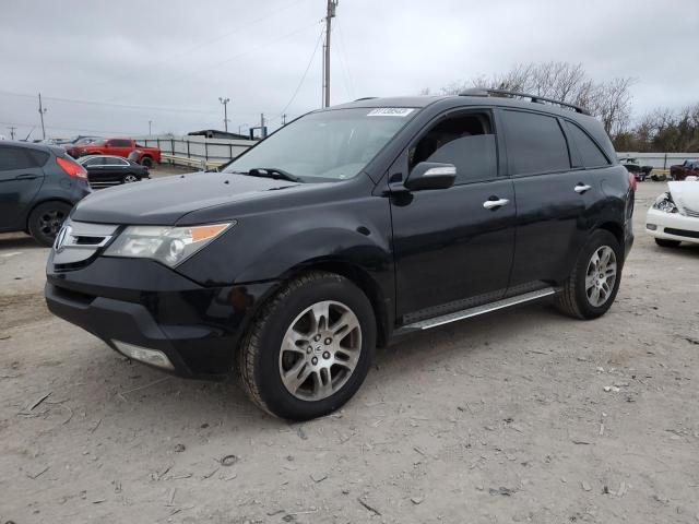 2HNYD28437H526455 - 2007 ACURA MDX TECHNOLOGY BLACK photo 1