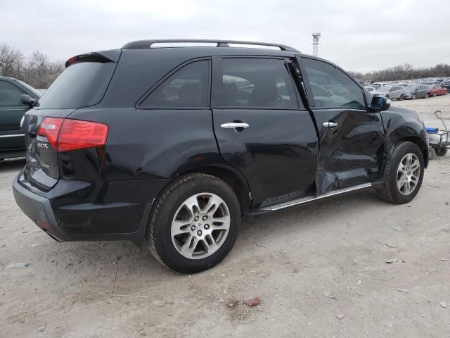 2HNYD28437H526455 - 2007 ACURA MDX TECHNOLOGY BLACK photo 3