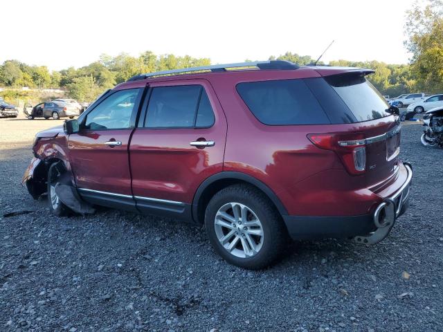 1FM5K8D82EGA83813 - 2014 FORD EXPLORER XLT Կարմիր լուսանկար 2