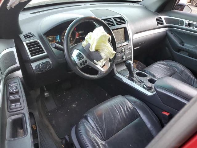 1FM5K8D82EGA83813 - 2014 FORD EXPLORER XLT Կարմիր լուսանկար 8