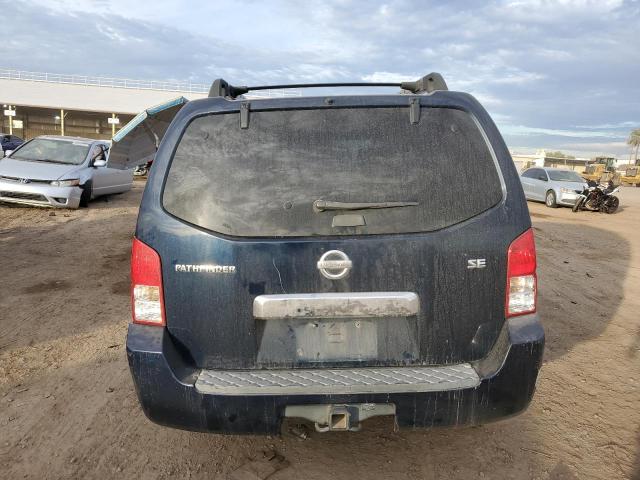 5N1AR18W96C639618 - 2006 NISSAN PATHFINDER LE BLUE photo 6