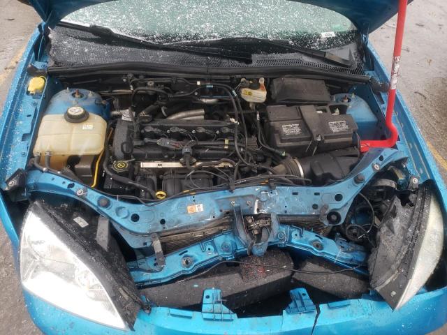 1FAFP34N27W331463 - 2007 FORD FOCUS ZX4 BLUE photo 11