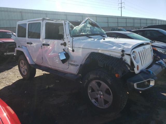 1C4BJWEG4CL179774 - 2012 JEEP WRANGLER UNLIMITED SAHARA WHITE photo 4