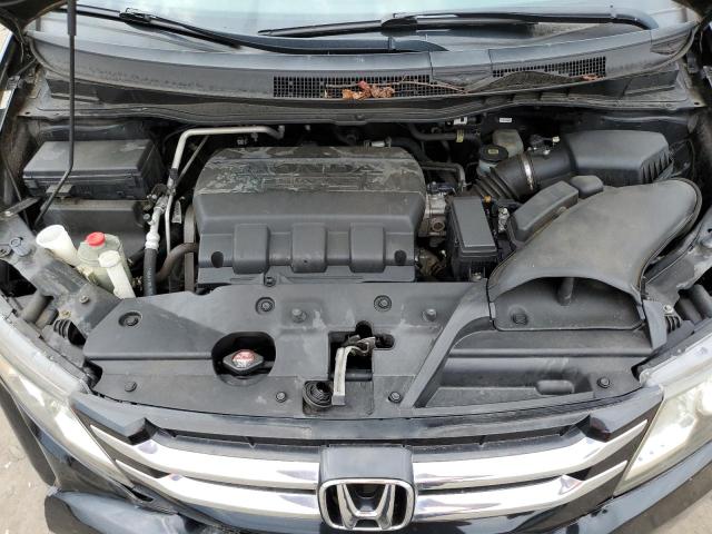 5FNRL5H65GB152727 - 2016 HONDA ODYSSEY EXL BLACK photo 12