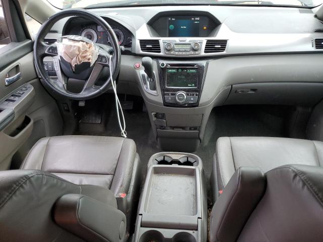 5FNRL5H65GB152727 - 2016 HONDA ODYSSEY EXL BLACK photo 8