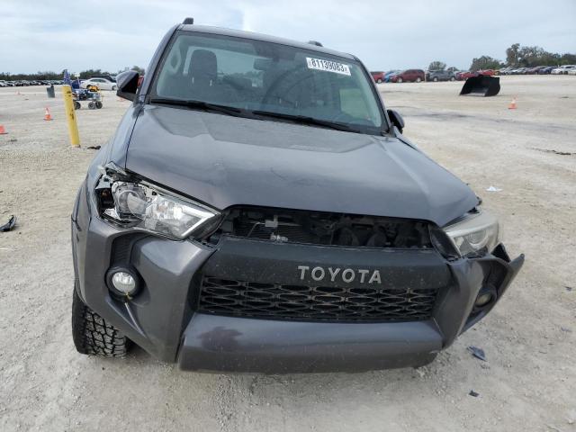 JTEBU5JR7K5682433 - 2019 TOYOTA 4RUNNER SR5 GRAY photo 5