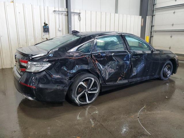 1HGCV2F33KA014873 - 2019 HONDA ACCORD SPORT Սև լուսանկար 3