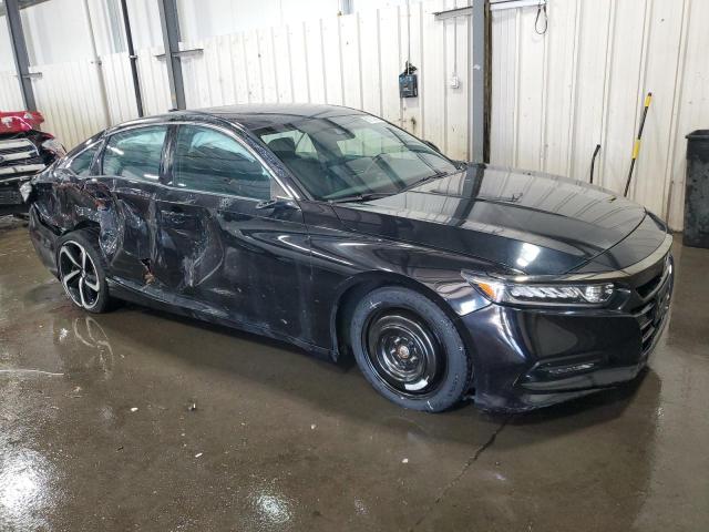 1HGCV2F33KA014873 - 2019 HONDA ACCORD SPORT Սև լուսանկար 4