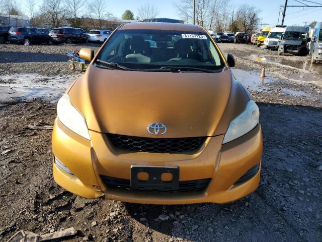 2T1KU40E79C104357 - 2009 TOYOTA COROLLA MA ORANGE photo 5