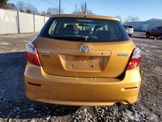 2T1KU40E79C104357 - 2009 TOYOTA COROLLA MA ORANGE photo 6