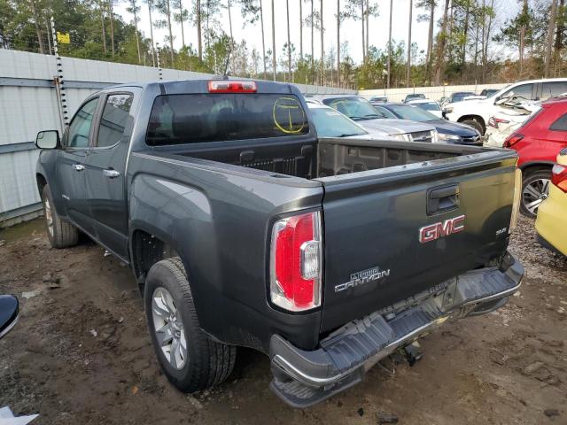 1GTG5BEAXF1156840 - 2015 GMC CANYON SLE GRAY photo 2