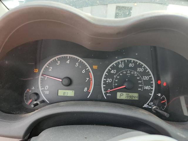 2T1BU4EE6AC347686 - 2010 TOYOTA COROLLA BASE Մոխրագույն լուսանկար 9