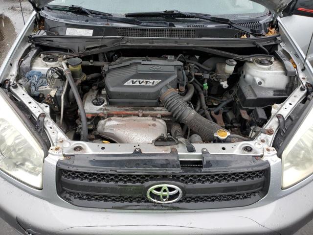 JTEHD20V950047299 - 2005 TOYOTA RAV4 SILVER photo 11