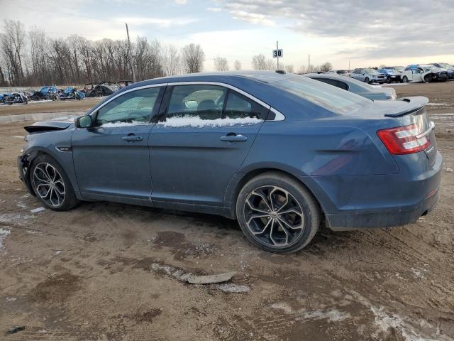 1FAHP2KT0JG125130 - 2018 FORD TAURUS SHO BLUE photo 2