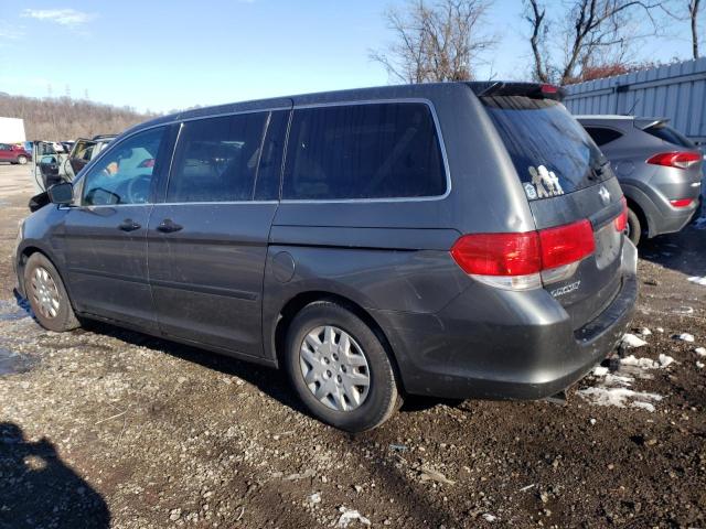 5FNRL382X8B039228 - 2008 HONDA ODYSSEY LX GRAY photo 2