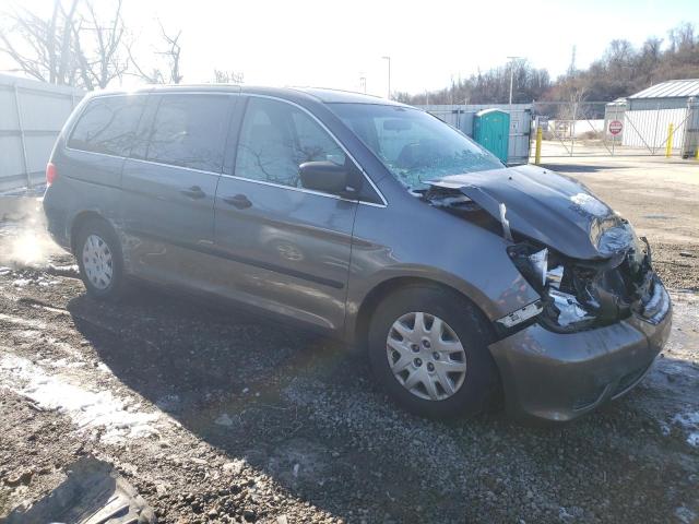 5FNRL382X8B039228 - 2008 HONDA ODYSSEY LX GRAY photo 4