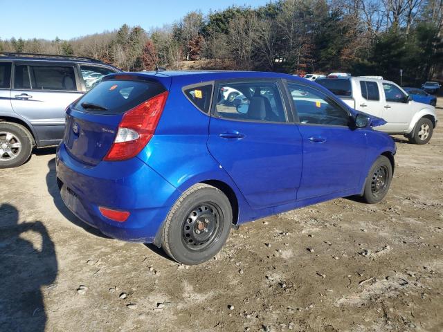 KMHCT5AE9EU189397 - 2014 HYUNDAI ACCENT GLS BLUE photo 3