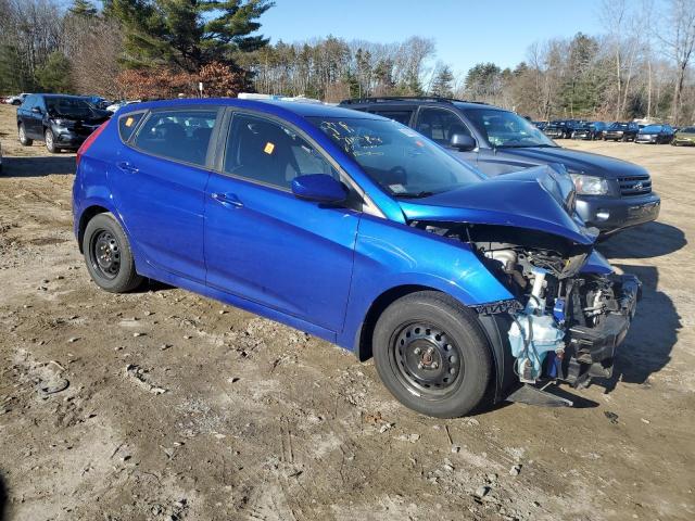 KMHCT5AE9EU189397 - 2014 HYUNDAI ACCENT GLS BLUE photo 4