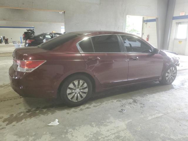 1HGCP2F37CA178574 - 2012 HONDA ACCORD LX ბურგუნდია ფოტო 3