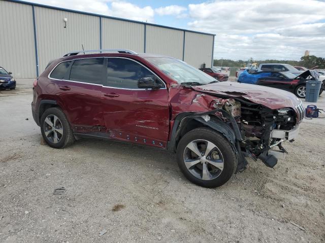 1C4PJMDN0KD165292 - 2019 JEEP CHEROKEE LIMITED BURGUNDY photo 4