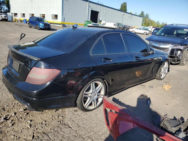 WDDGF8BB6CR191696 - 2012 MERCEDES-BENZ C 300 4MATIC BLACK photo 3