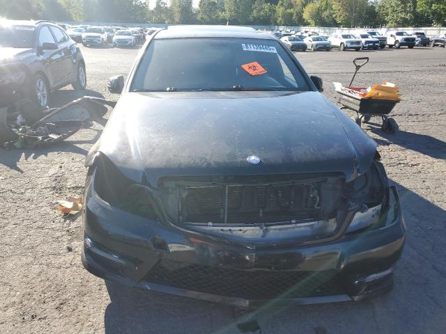 WDDGF8BB6CR191696 - 2012 MERCEDES-BENZ C 300 4MATIC BLACK photo 5