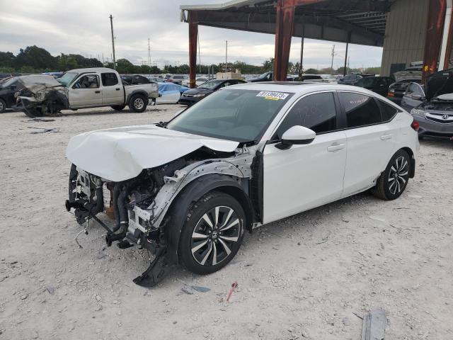 19XFL1H75NE023622 - 2022 HONDA CIVIC EXL თეთრი ფოტო 1