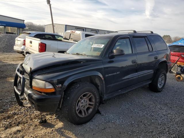 1B4HS28Y7WF194368 - 1998 DODGE DURANGO BLACK photo 1