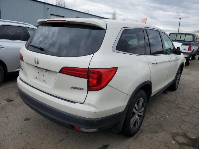 5FNYF6H50HB069563 - 2017 HONDA PILOT EXL WHITE photo 3