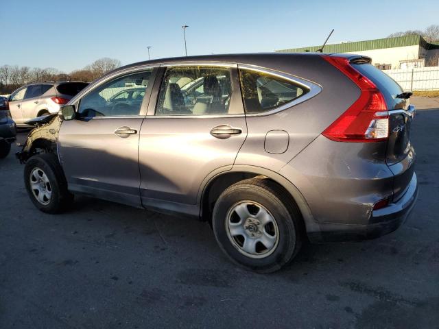 2HKRM4H37GH622996 - 2016 HONDA CR-V LX GRAY photo 2