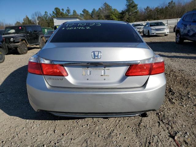 1HGCR2F32DA246632 - 2013 HONDA ACCORD LX SILVER photo 6