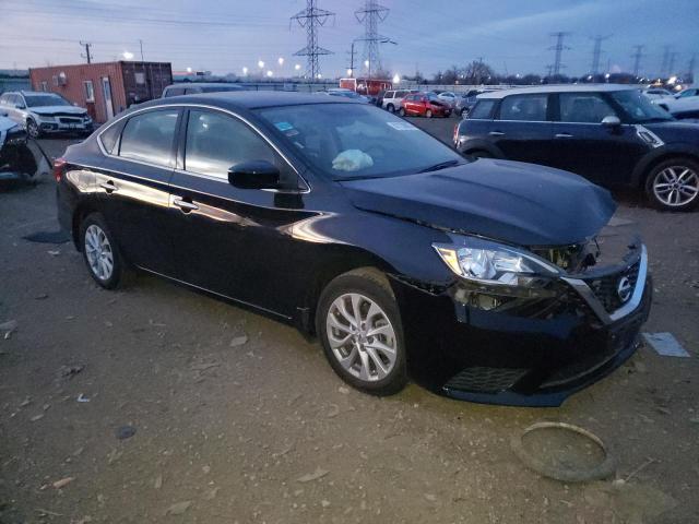 3N1AB7AP5KY440889 - 2019 NISSAN SENTRA S BLACK photo 4