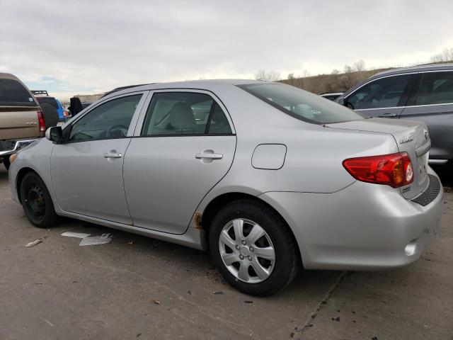 1NXBU4EE4AZ386436 - 2010 TOYOTA COROLLA BASE ვერცხლისფერი ფოტო 2