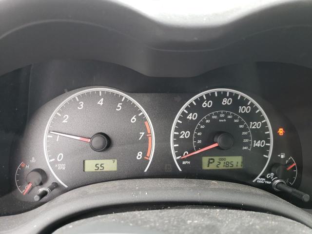 1NXBU4EE4AZ386436 - 2010 TOYOTA COROLLA BASE ვერცხლისფერი ფოტო 9