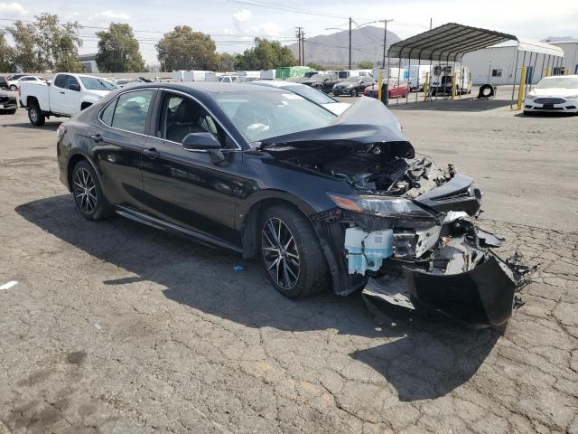 4T1G11AK7PU724655 - 2023 TOYOTA CAMRY SE NIGHT SHADE BLUE photo 4