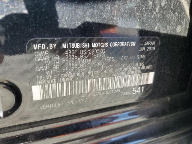JA4AD3A38KJ001245 - 2019 MITSUBISHI OUTLANDER SE 黑色 照片 13