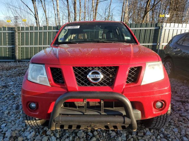 1N6AD07W89C401453 - 2009 NISSAN FRONTIER CREW CAB SE RED photo 5