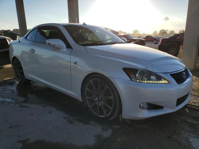 JTHFE2C21B2506494 - 2011 LEXUS IS 350 WHITE photo 4