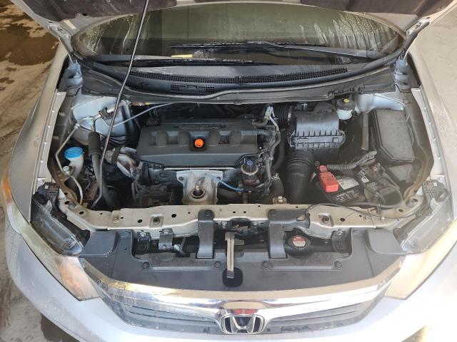 19XFB2F82CE061407 - 2012 HONDA CIVIC EX SILVER photo 11