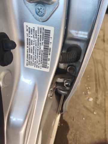 19XFB2F82CE061407 - 2012 HONDA CIVIC EX SILVER photo 13