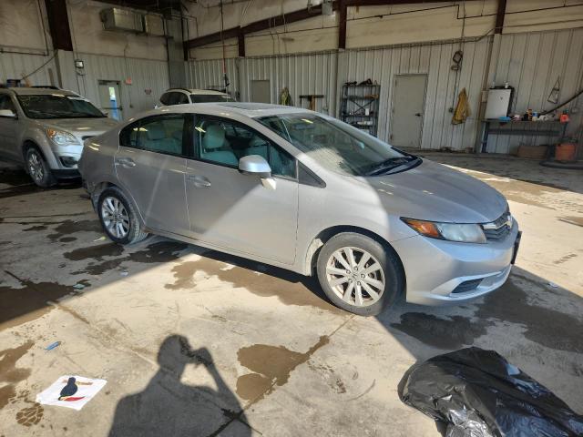 19XFB2F82CE061407 - 2012 HONDA CIVIC EX SILVER photo 4