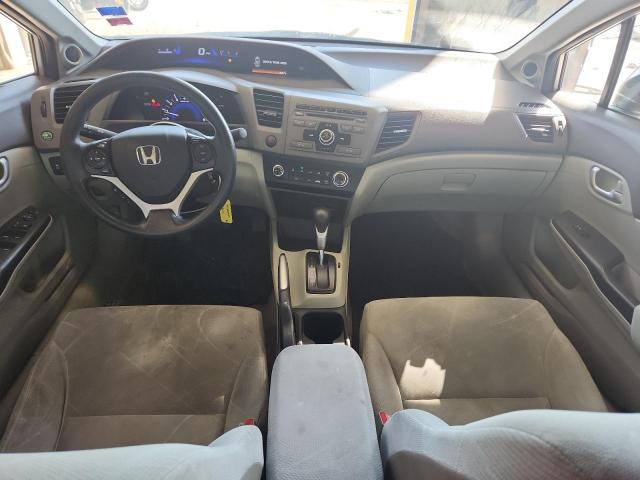 19XFB2F82CE061407 - 2012 HONDA CIVIC EX SILVER photo 8