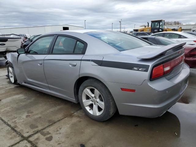 2C3CDXBG5DH593347 - 2013 DODGE CHARGER SE GRAY photo 2