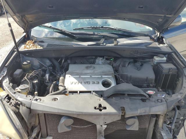 JTJGA31U940015453 - 2004 LEXUS RX 330 GRAY photo 12