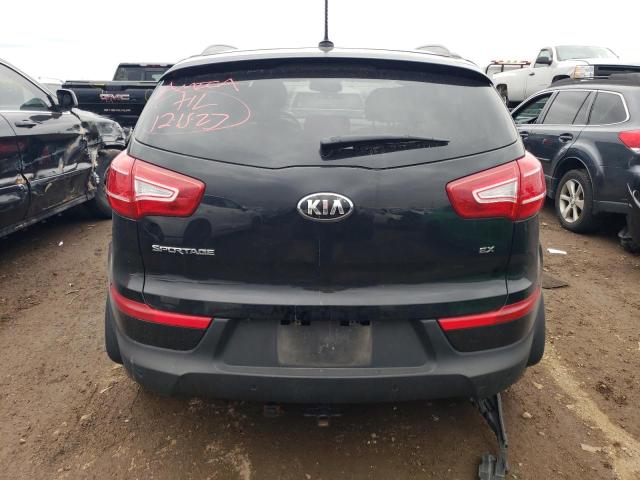 KNDPCCA22D7401683 - 2013 KIA SPORTAGE EX BLACK photo 6