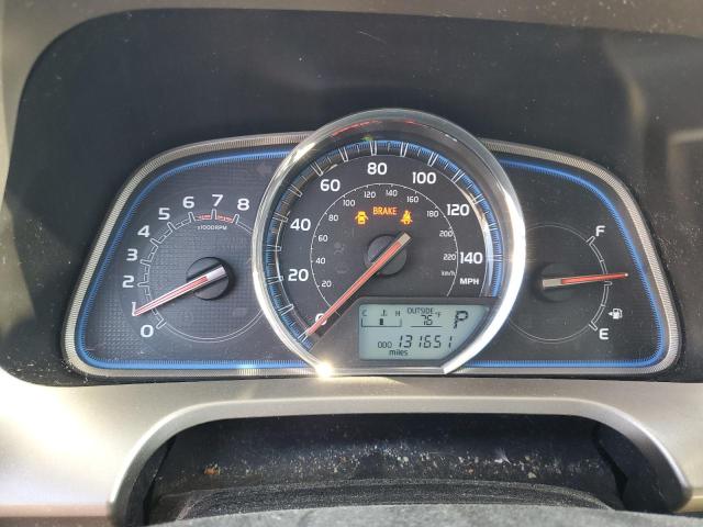 2T3DFREV9DW040586 - 2013 TOYOTA RAV4 LIMITED RED photo 9