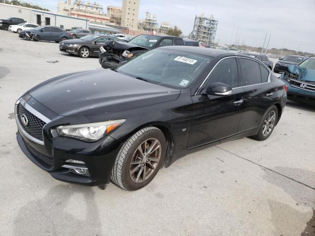 JN1BV7AP9EM676285 - 2014 INFINITI Q50 BASE BLACK photo 1