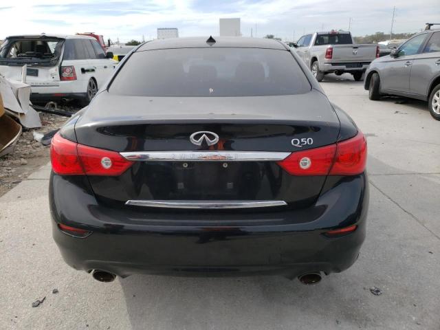 JN1BV7AP9EM676285 - 2014 INFINITI Q50 BASE BLACK photo 6