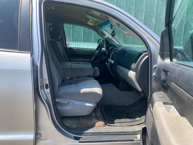 5TFUM5F11AX01281 - 2010 TOYOTA TUNDRA DOUBLE CAB SR5 BLUE photo 5