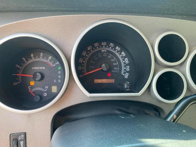 5TFUM5F11AX01281 - 2010 TOYOTA TUNDRA DOUBLE CAB SR5 BLUE photo 8